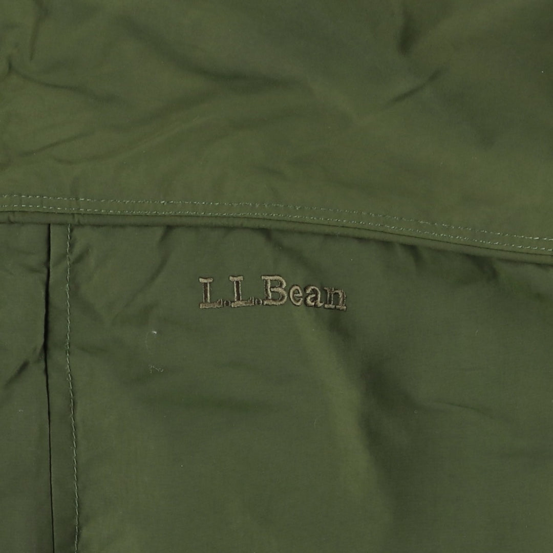 LLBean Mountain Jacket, Shell Jacket, Men's XL Nylon Khaki type Vintage Second Hand