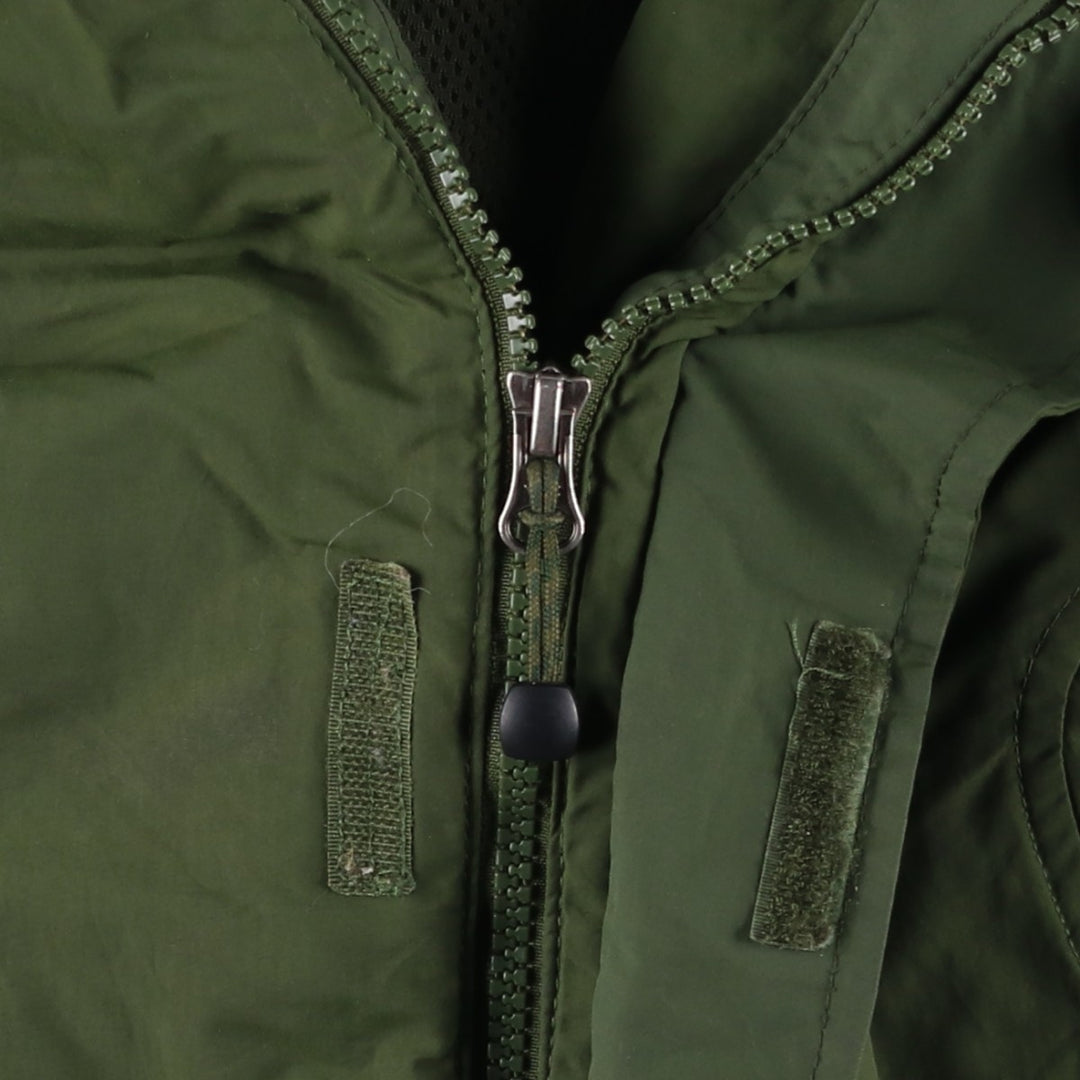 LLBean Mountain Jacket, Shell Jacket, Men's XL Nylon Khaki type Vintage Second Hand