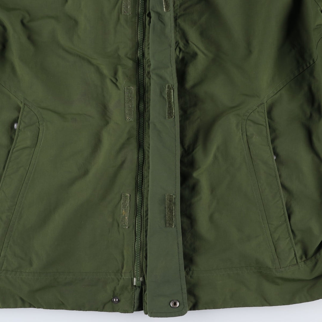 LLBean Mountain Jacket, Shell Jacket, Men's XL Nylon Khaki type Vintage Second Hand