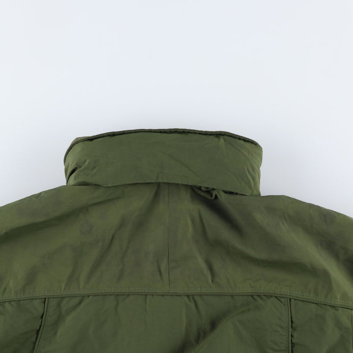 LLBean Mountain Jacket, Shell Jacket, Men's XL Nylon Khaki type Vintage Second Hand