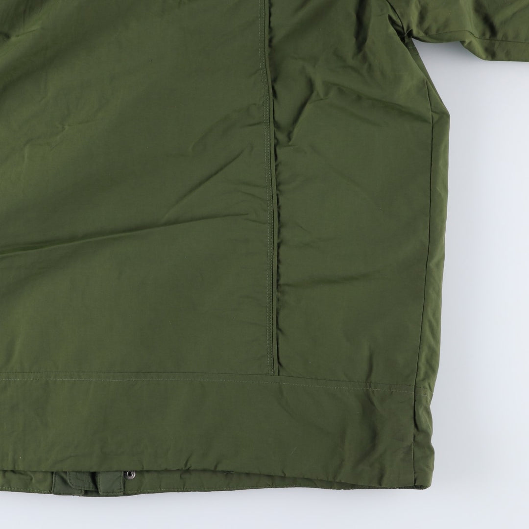 LLBean Mountain Jacket, Shell Jacket, Men's XL Nylon Khaki type Vintage Second Hand