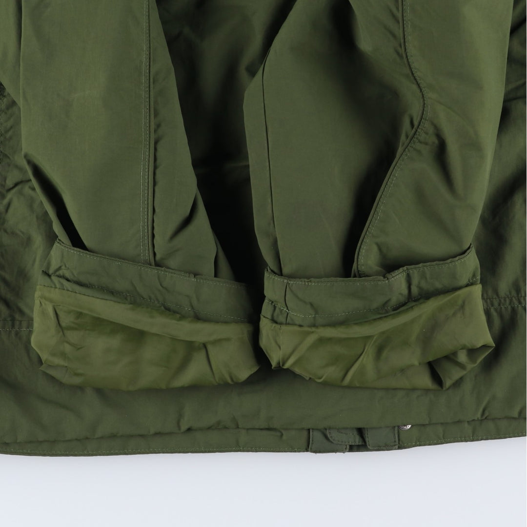 LLBean Mountain Jacket, Shell Jacket, Men's XL Nylon Khaki type Vintage Second Hand