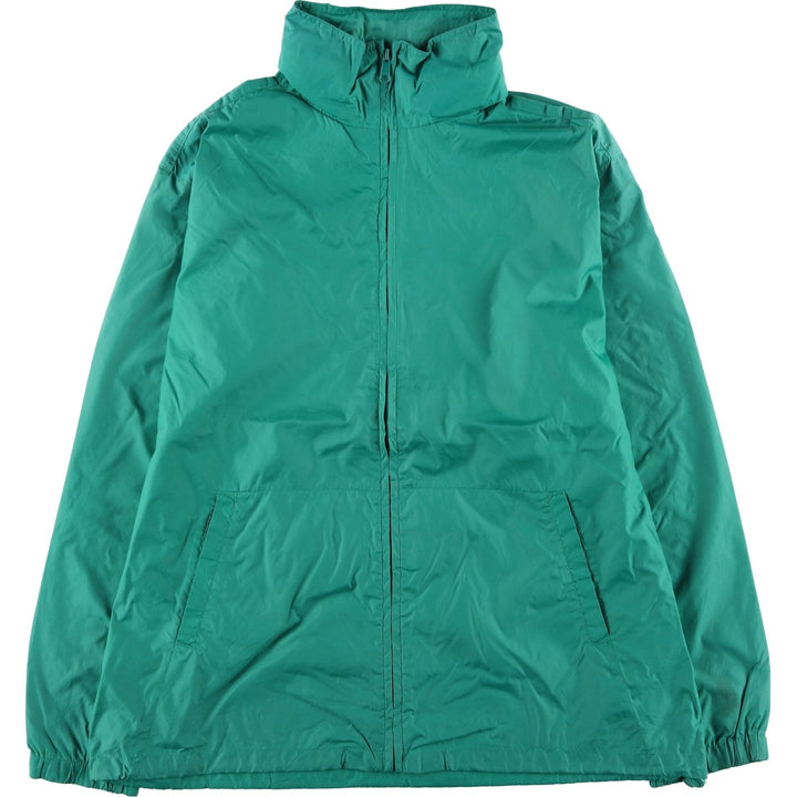 90'S Eddie Bauer EBTEK nylon jacket, men's size L, vintage Nylon Emerald green Vintage Second Hand