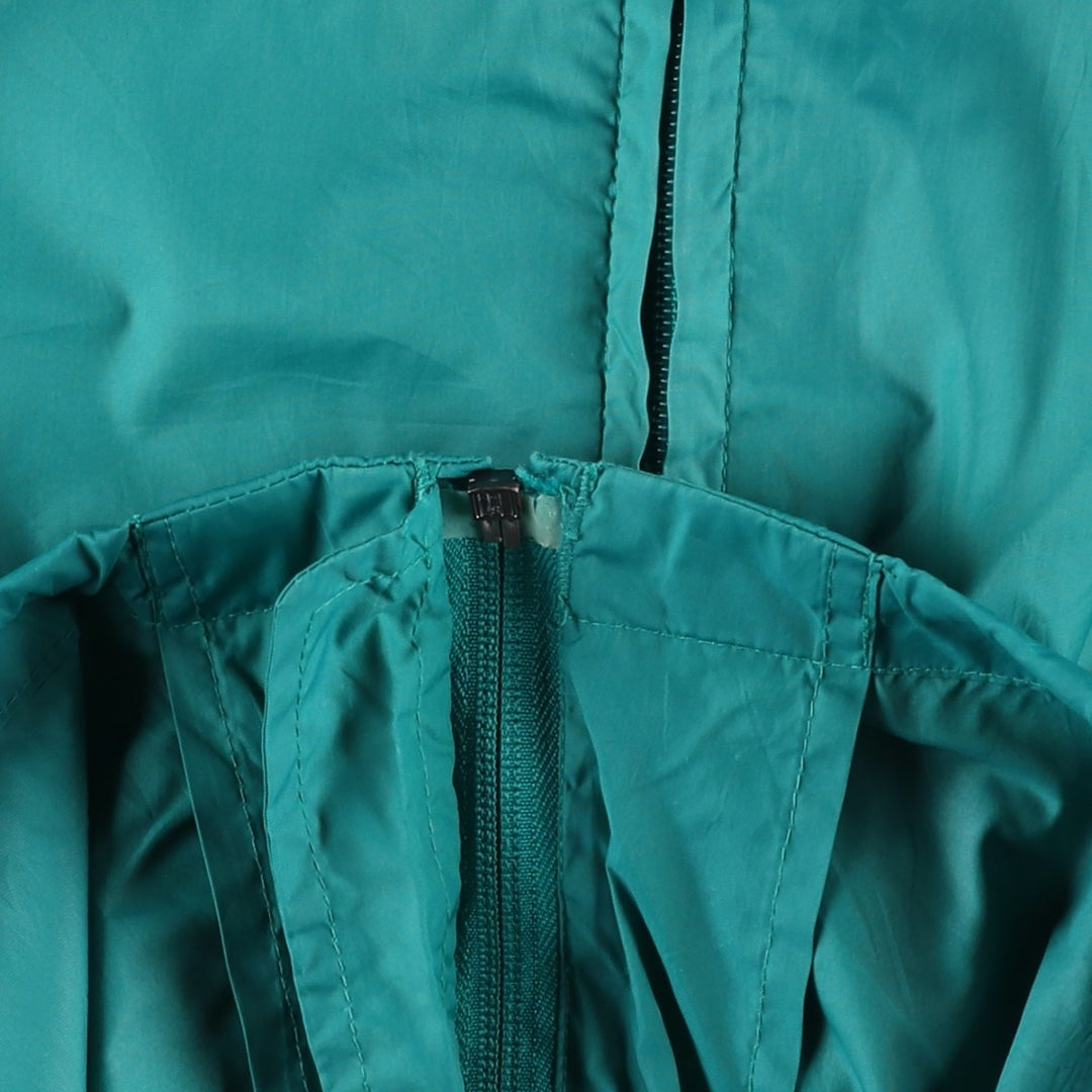90'S Eddie Bauer EBTEK nylon jacket, men's size L, vintage Nylon Emerald green Vintage Second Hand