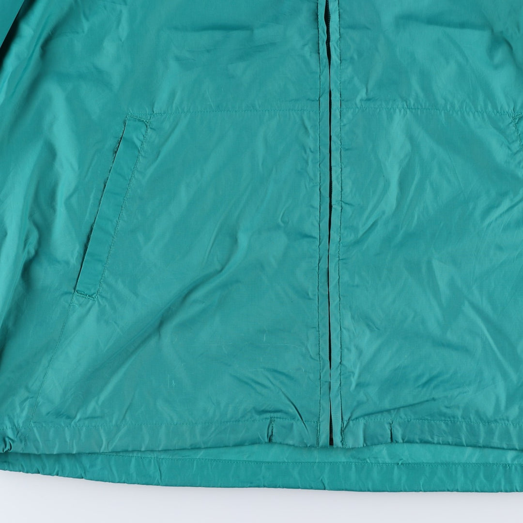 90'S Eddie Bauer EBTEK nylon jacket, men's size L, vintage Nylon Emerald green Vintage Second Hand