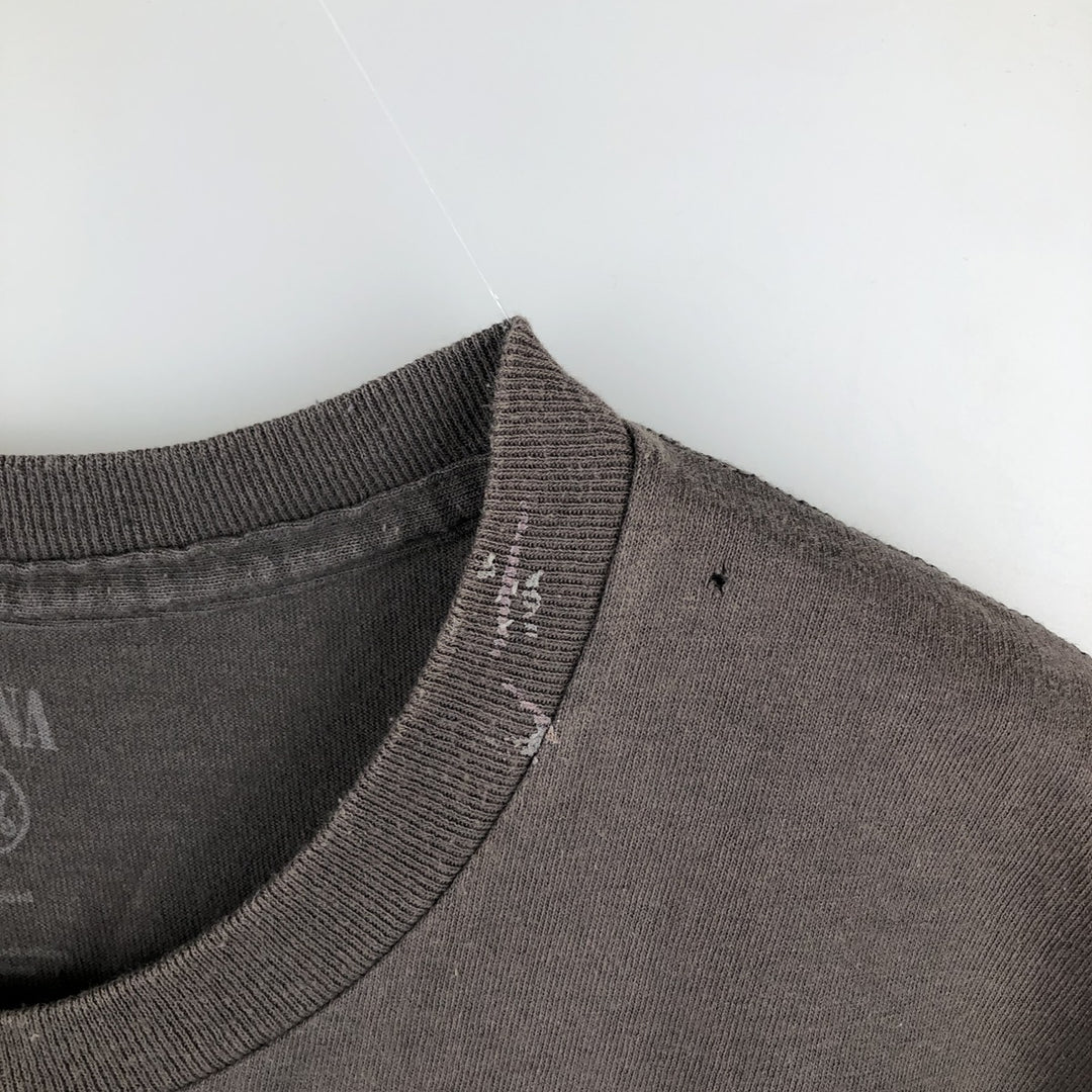 NIRVANA Nirvana Band T-shirt, Band T, Men's XL size cotton gray type Vintage Second Hand