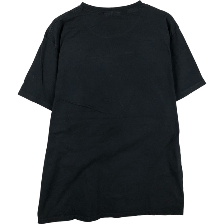 THE ROLLING STONES Band T-shirt, Men's L size cotton black type Vintage Second Hand