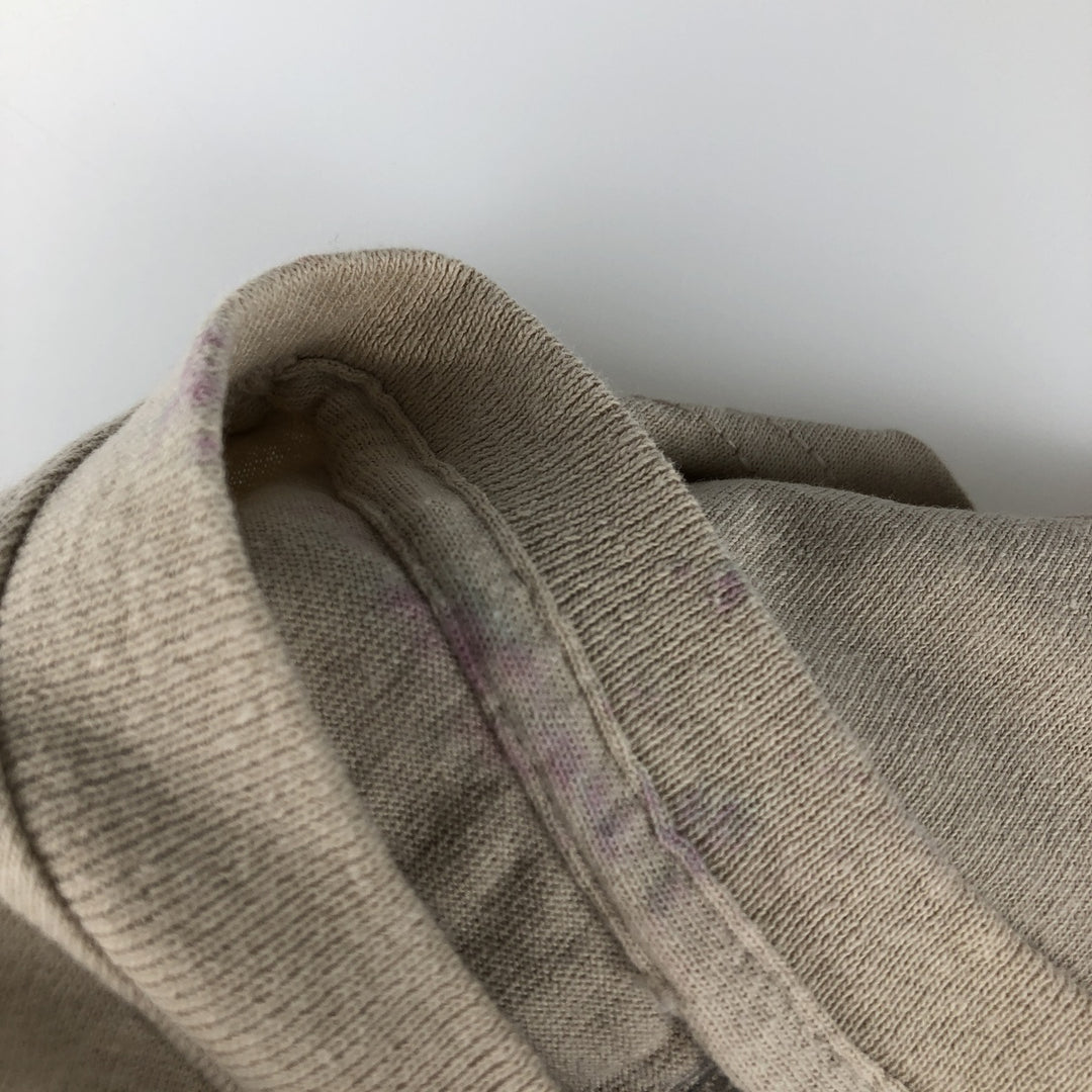 NIRVANA Nirvana Band T-shirt, Band T, Men's M size cotton Beige type Vintage Second Hand