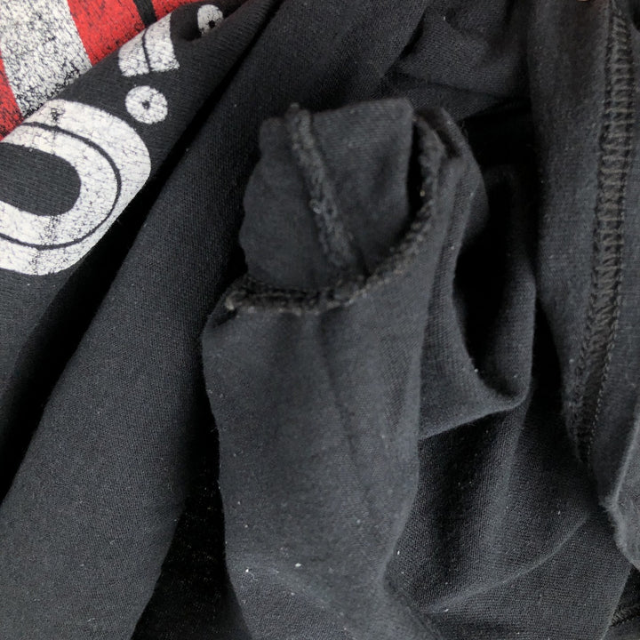 THE ROLLING STONES Band T-shirt, Men's L size unclear black type Vintage Second Hand