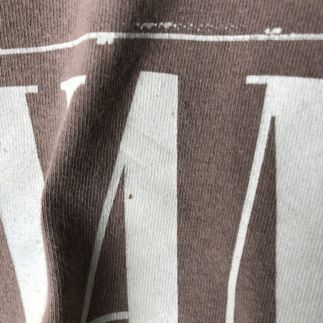 NIRVANA Nirvana Band T-shirt, Band T, Men's XL size cotton beige type brown Vintage Second Hand