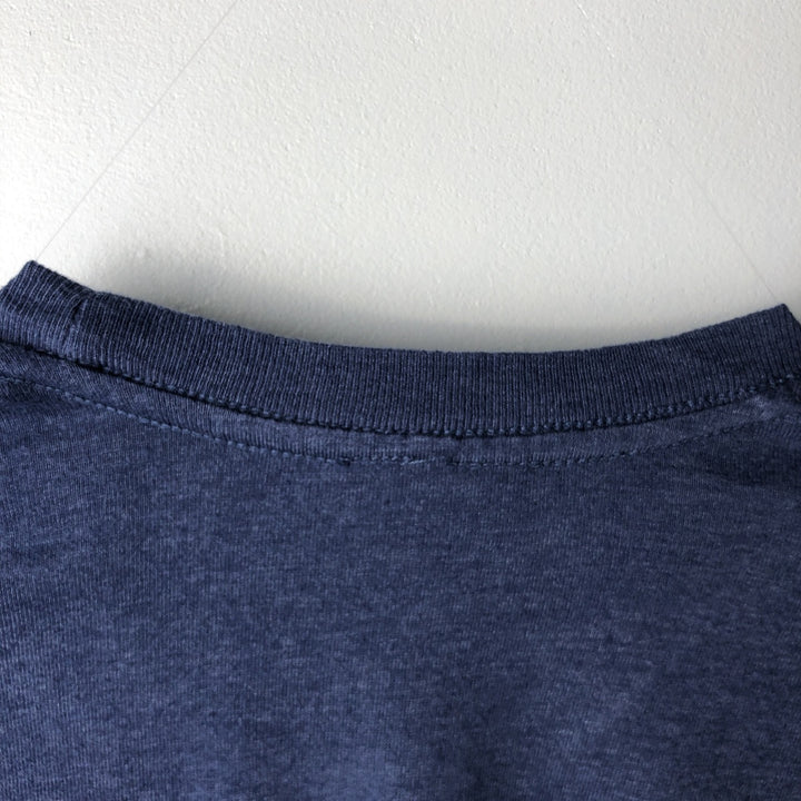 NIRVANA Nirvana Band T-shirt, Band T, Men's L size unclear Navy blue Vintage Second Hand