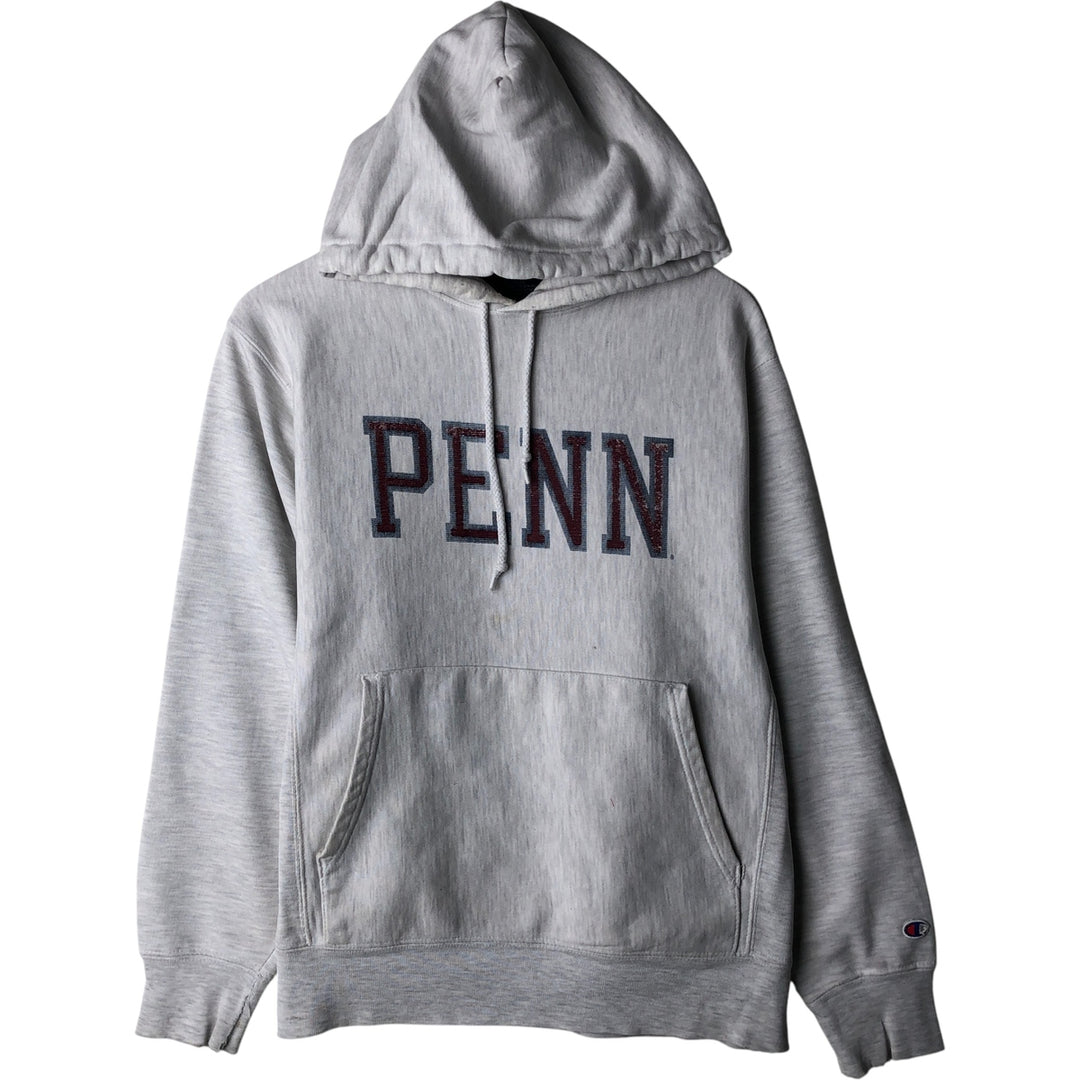 2000'S Champion Original Reverse Weave Pennsylvania College Pullover Hoodie, Men's Size Small cotton gray type Vintage Second Hand