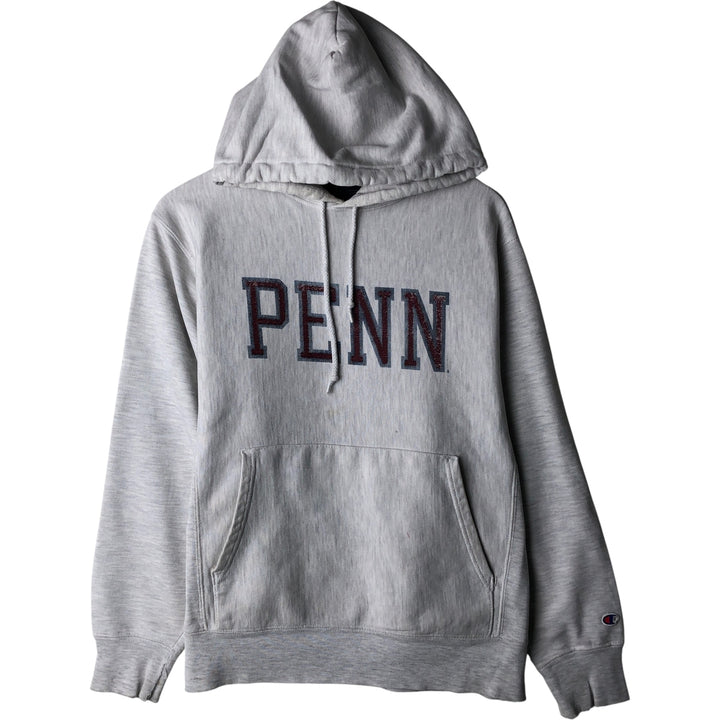 2000'S Champion Original Reverse Weave Pennsylvania College Pullover Hoodie, Men's Size Small cotton gray type Vintage Second Hand
