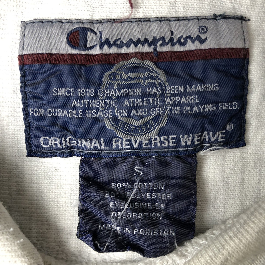 2000'S Champion Original Reverse Weave Pennsylvania College Pullover Hoodie, Men's Size Small cotton gray type Vintage Second Hand