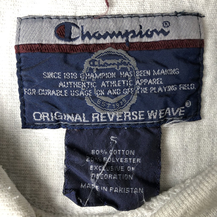 2000'S Champion Original Reverse Weave Pennsylvania College Pullover Hoodie, Men's Size Small cotton gray type Vintage Second Hand