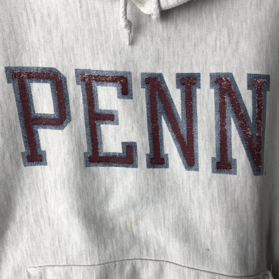 2000'S Champion Original Reverse Weave Pennsylvania College Pullover Hoodie, Men's Size Small cotton gray type Vintage Second Hand