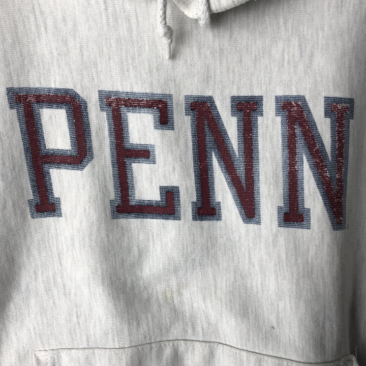 2000'S Champion Original Reverse Weave Pennsylvania College Pullover Hoodie, Men's Size Small cotton gray type Vintage Second Hand