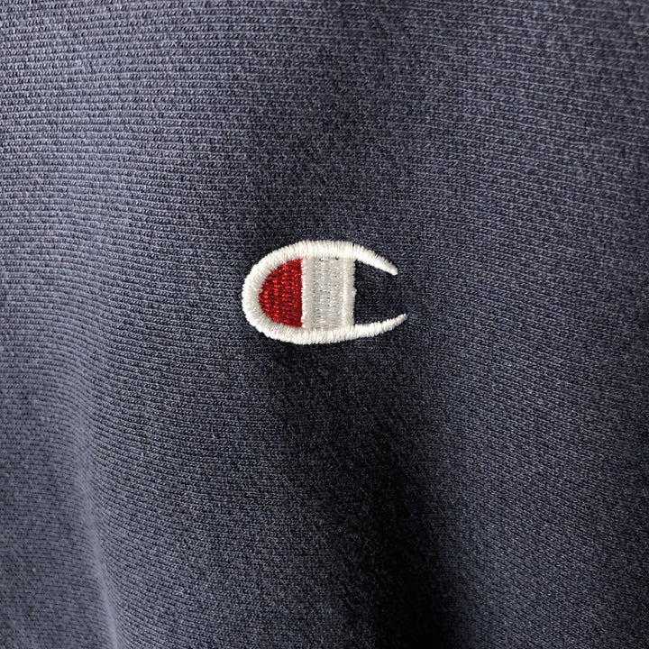 Champion REVERSE WEAVE Reverse Weave Sweat Pullover Hoodie Men's L size cotton navy blue type Vintage Second Hand