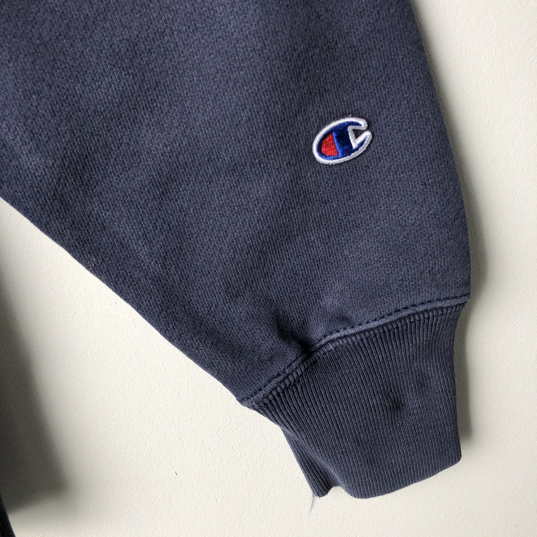 Champion REVERSE WEAVE Reverse Weave Sweat Pullover Hoodie Men's L size cotton navy blue type Vintage Second Hand