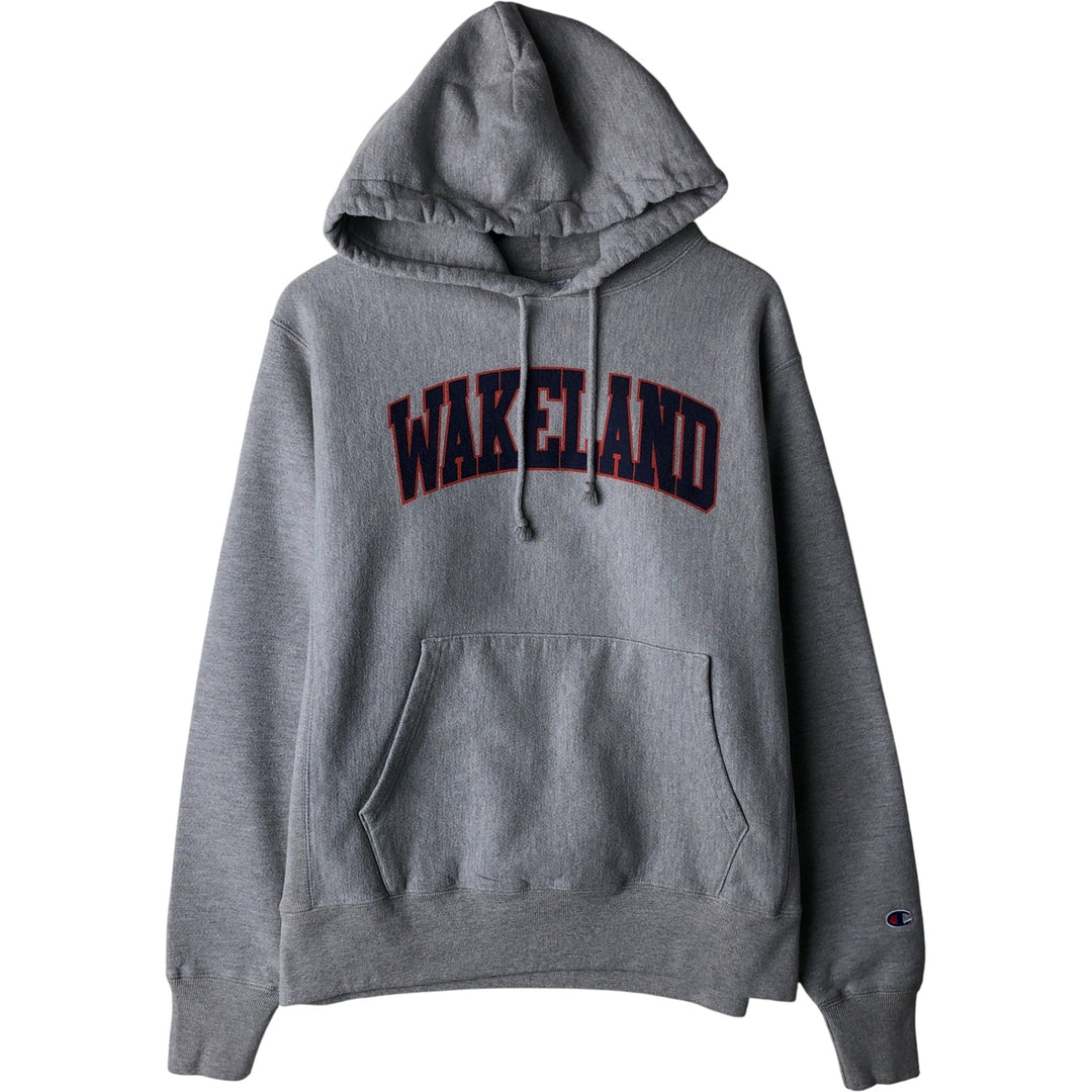 Champion College Sweat Pullover Hoodie, Men's Size M cotton gray type Vintage Second Hand