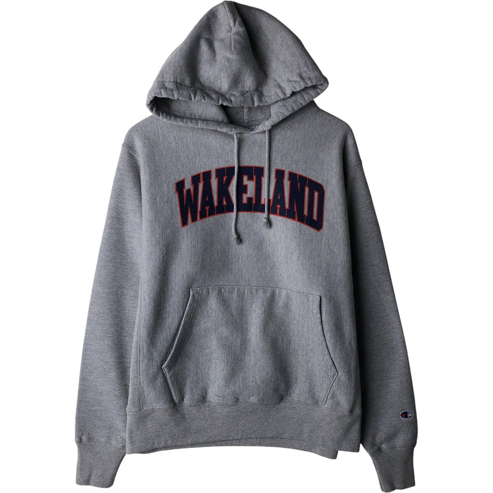 Champion College Sweat Pullover Hoodie, Men's Size M cotton gray type Vintage Second Hand