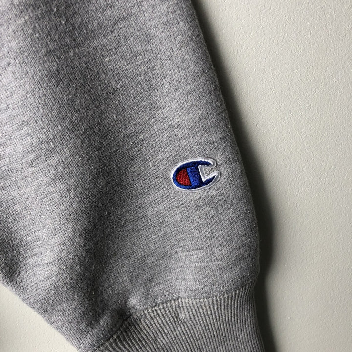 Champion College Sweat Pullover Hoodie, Men's Size M cotton gray type Vintage Second Hand