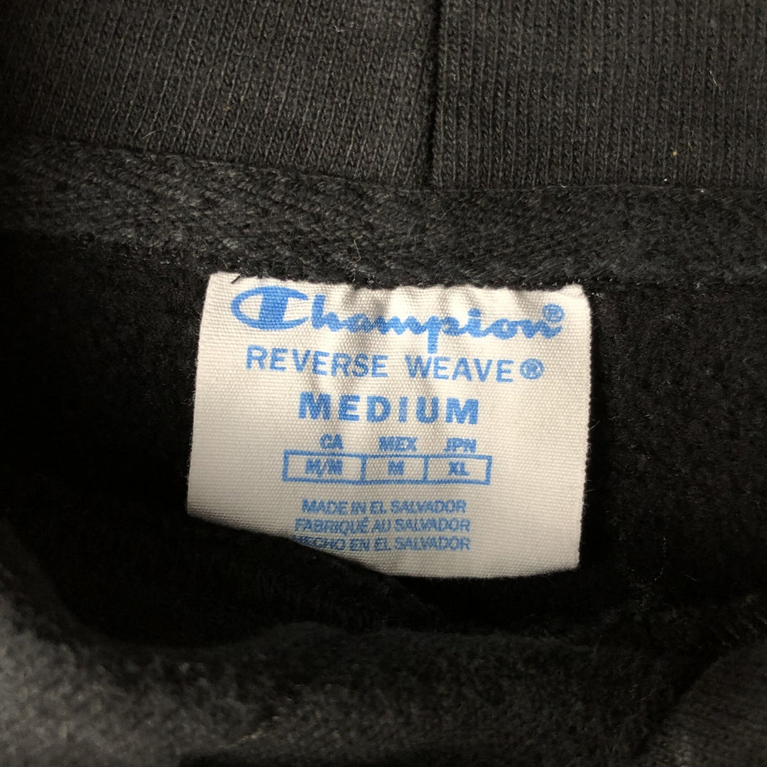 Champion REVERSE WEAVE Reverse Weave College Sweat Pullover Hoodie Men's M unclear black type Vintage Second Hand