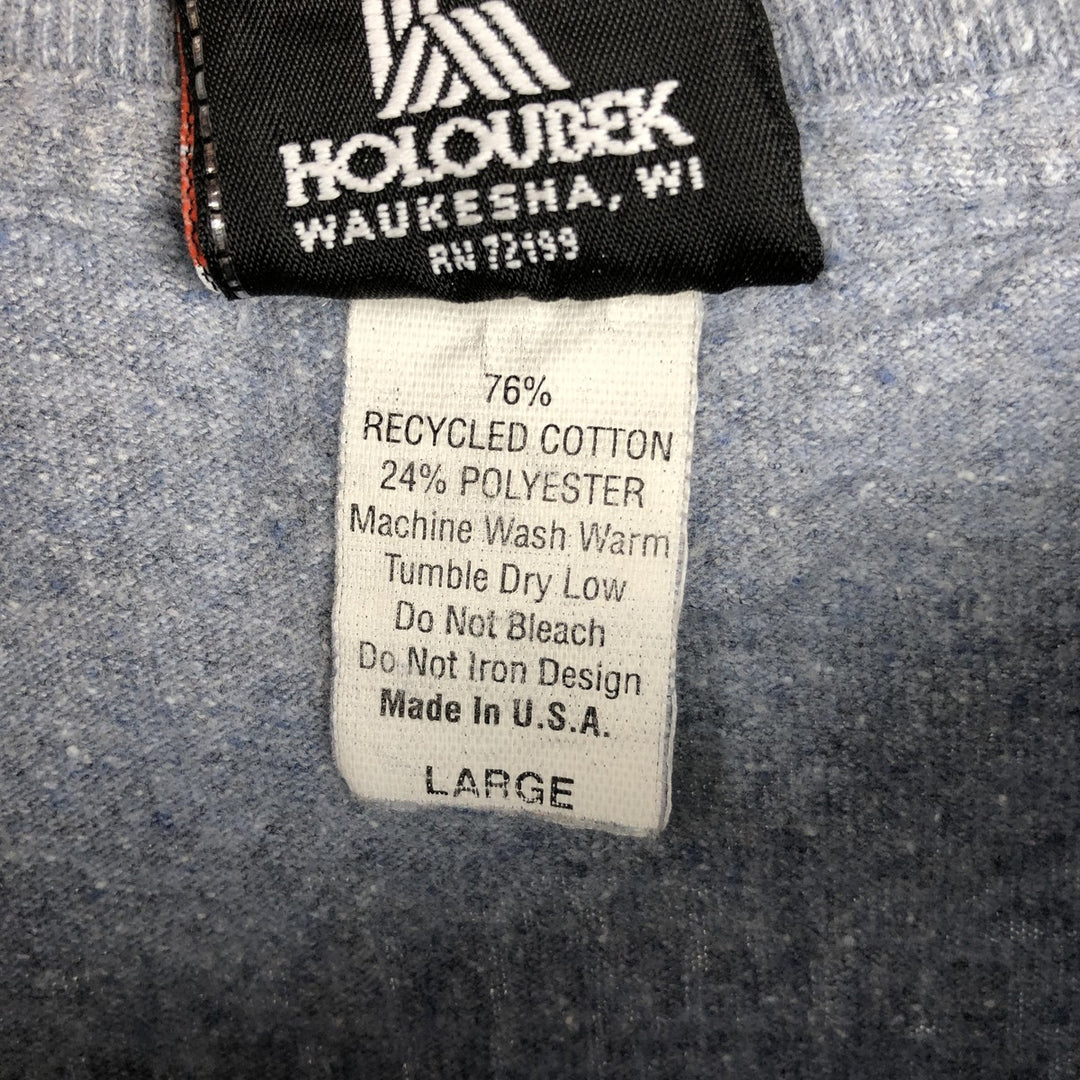 00'S Harley-Davidson Motorcycle Bike T-shirt Made in USA Men's L size cotton gray type Vintage Second Hand