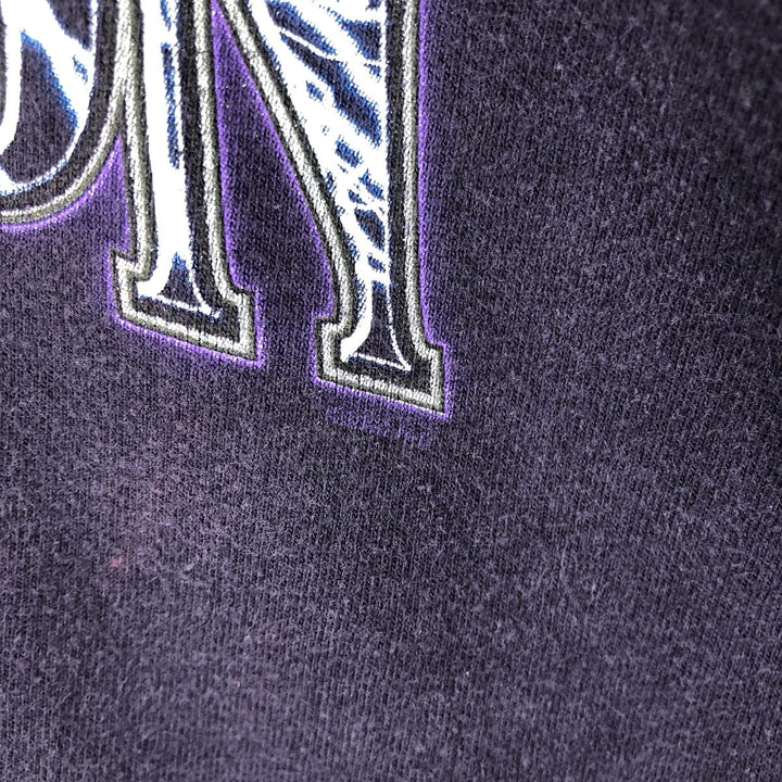 00'S Harley-Davidson Motorcycle Bike T-shirt Made in USA Men's M size cotton purple type Vintage Second Hand