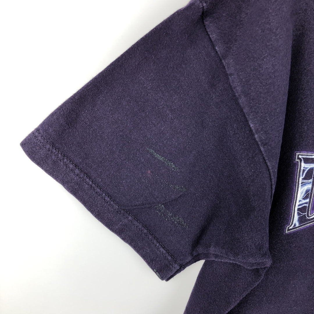 00'S Harley-Davidson Motorcycle Bike T-shirt Made in USA Men's M size cotton purple type Vintage Second Hand