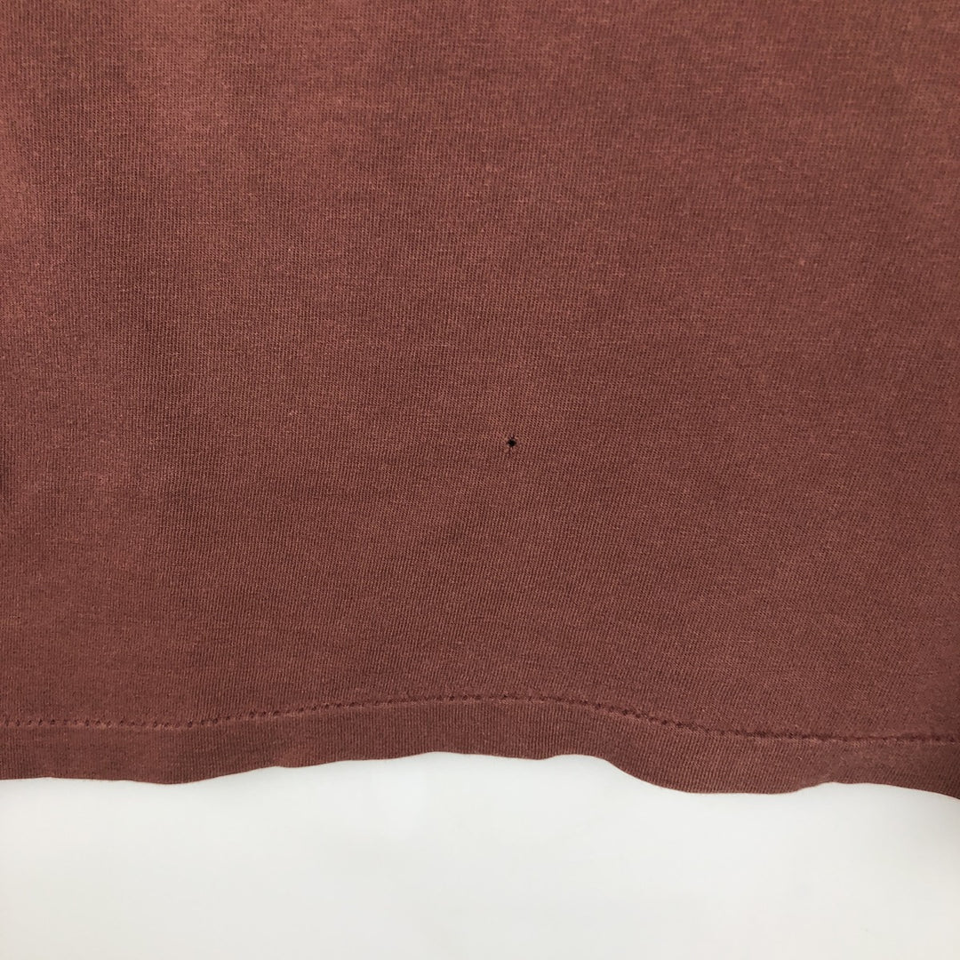 00'S Harley-Davidson Eagle Pattern Motorcycle Bike T-shirt Men's XL unclear brown type Vintage Second Hand