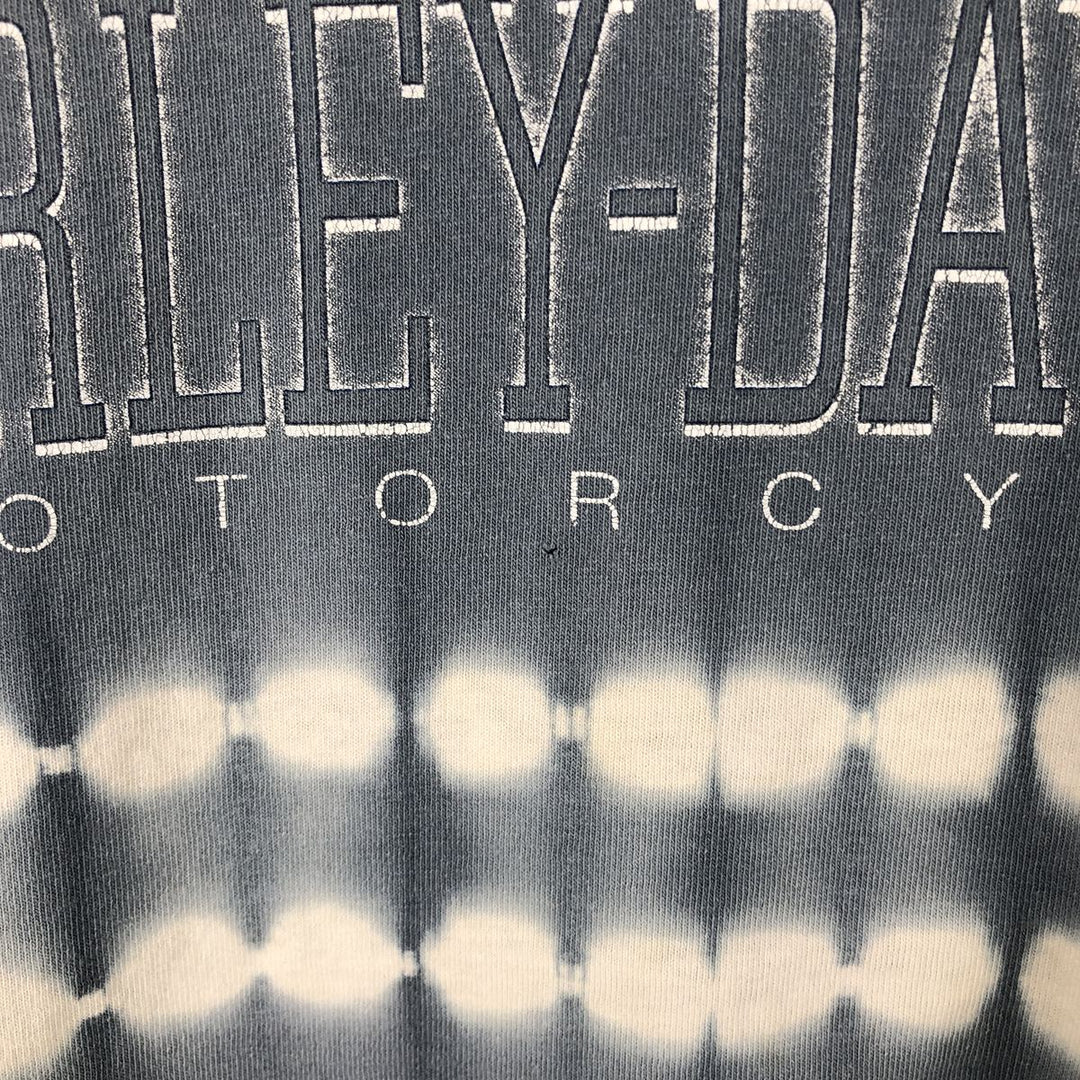 00'S Harley-Davidson Motorcycle Bike T-shirt Made in USA Men's L size cotton gray type Vintage Second Hand