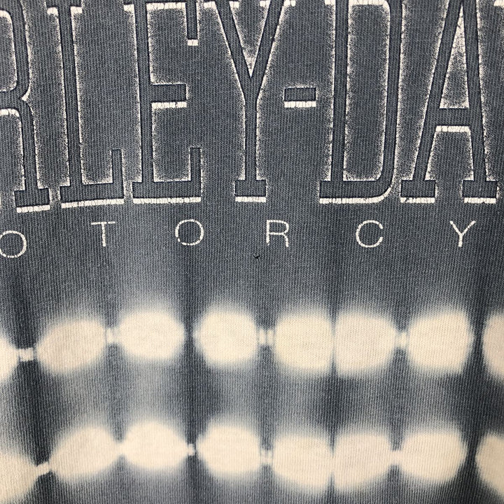 00'S Harley-Davidson Motorcycle Bike T-shirt Made in USA Men's L size cotton gray type Vintage Second Hand