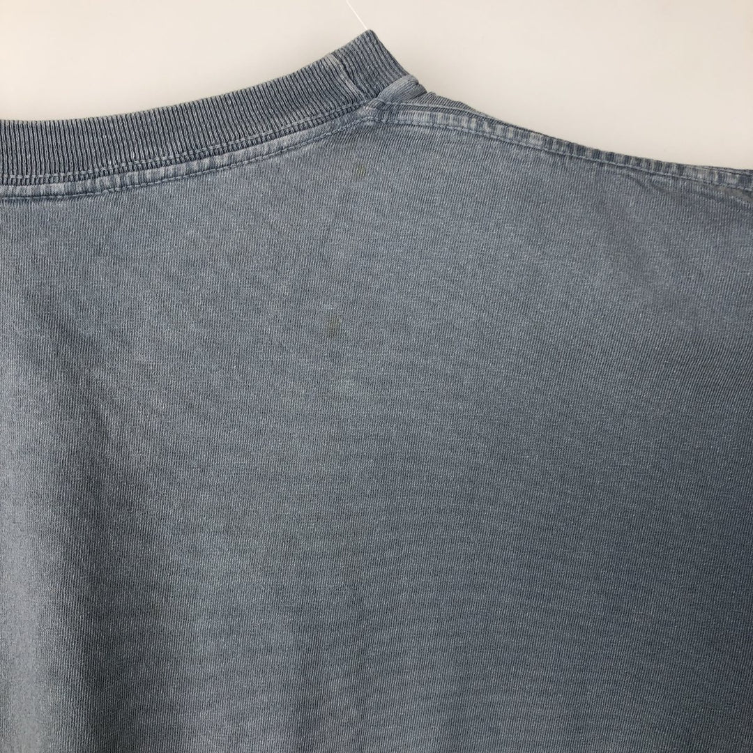 00'S Harley-Davidson Motorcycle Bike T-shirt Made in USA Men's L size cotton gray type Vintage Second Hand