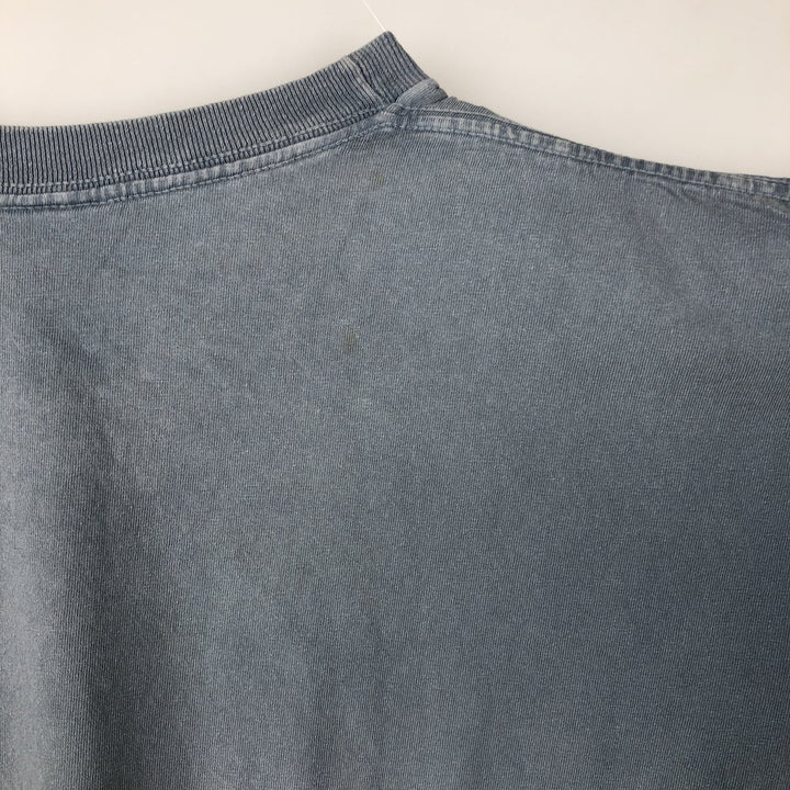 00'S Harley-Davidson Motorcycle Bike T-shirt Made in USA Men's L size cotton gray type Vintage Second Hand