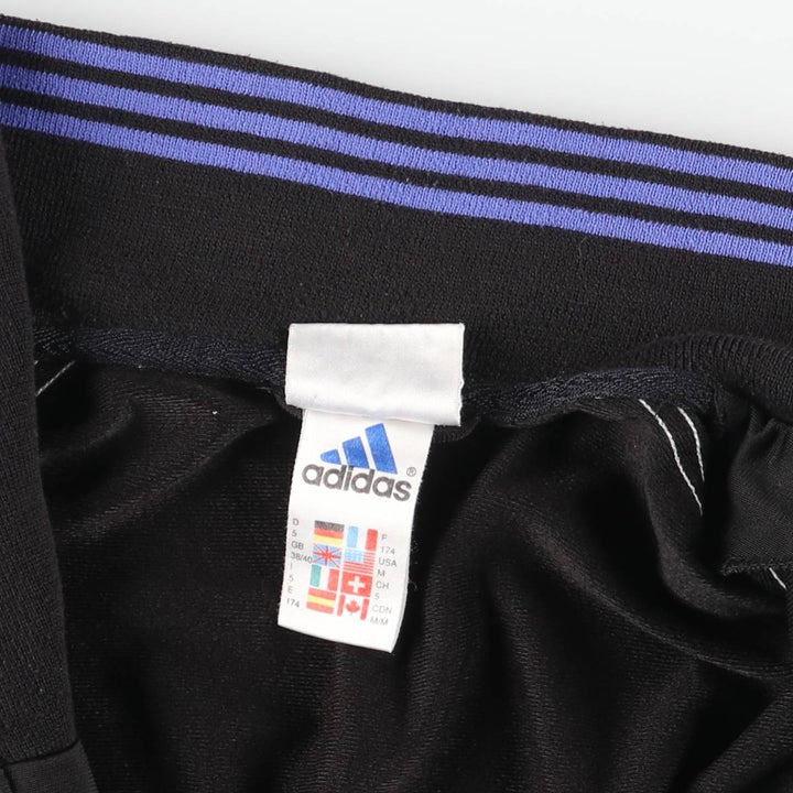 90s-00'S Adidas Jersey Track Jacket, Men's Size Medium polyester black type Vintage Second Hand