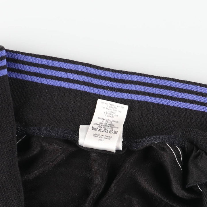 90s-00'S Adidas Jersey Track Jacket, Men's Size Medium polyester black type Vintage Second Hand