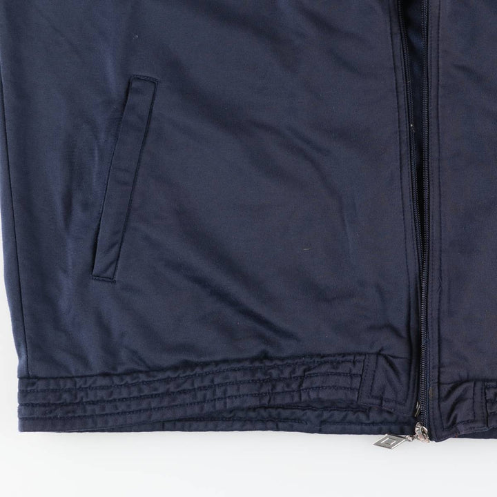 90'S UMBRO Jersey Track Jacket Men's XL Vintage polyester navy blue type Vintage Second Hand