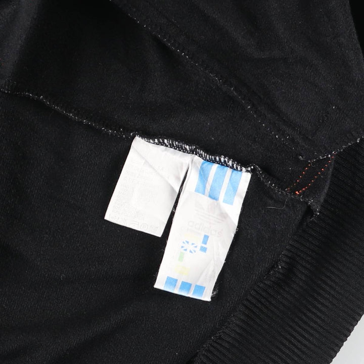 Vintage 80s-90'S Adidas track jacket, size S, men's polyester black type Vintage Second Hand