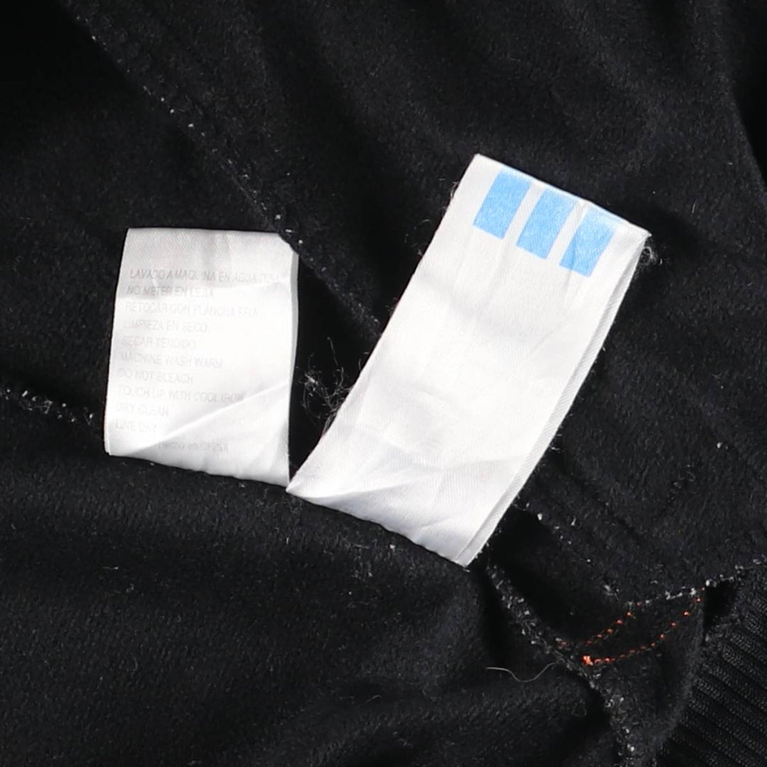 Vintage 80s-90'S Adidas track jacket, size S, men's polyester black type Vintage Second Hand