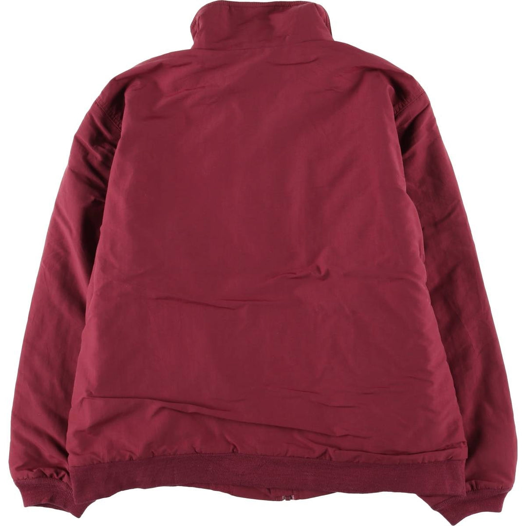 1990'S LLBean Warm-up Jacket, Men's XL, Vintage Padded Puffer Jacket unclear burgundy type Vintage Second Hand