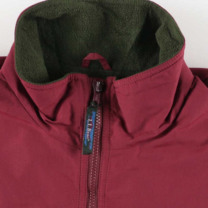 1990'S LLBean Warm-up Jacket, Men's XL, Vintage Padded Puffer Jacket unclear burgundy type Vintage Second Hand