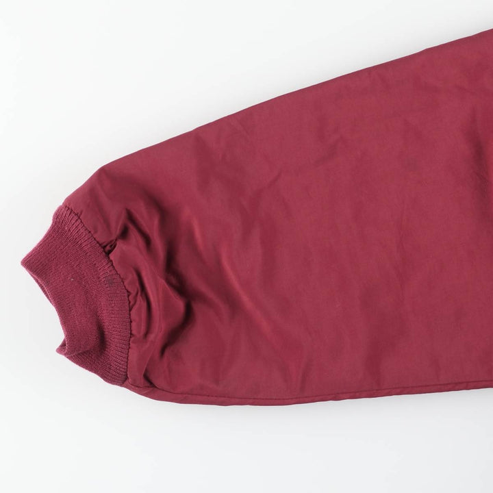 1990'S LLBean Warm-up Jacket, Men's XL, Vintage Padded Puffer Jacket unclear burgundy type Vintage Second Hand