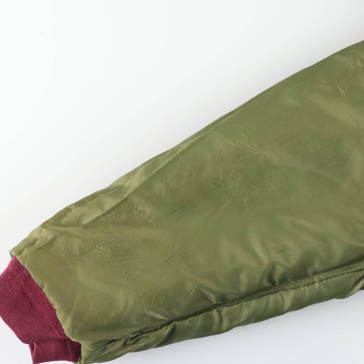 1990'S LLBean Warm-up Jacket, Men's XL, Vintage Padded Puffer Jacket unclear burgundy type Vintage Second Hand