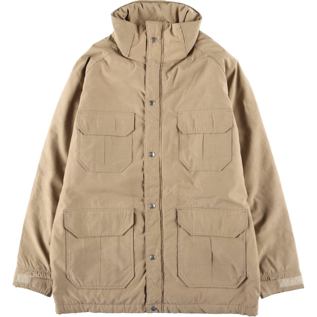 Vintage 1970'S Woolrich padded mountain jacket, shell jacket, and puffer jacket, made in the USA, size L, men's. polyester Beige type Vintage Second Hand