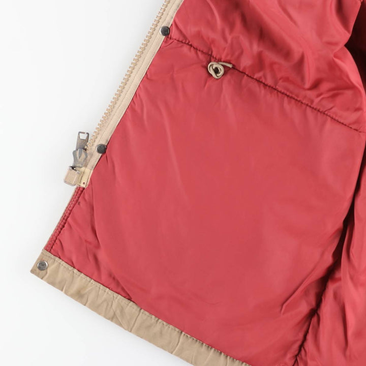 Vintage 1970'S Woolrich padded mountain jacket, shell jacket, and puffer jacket, made in the USA, size L, men's. polyester Beige type Vintage Second Hand