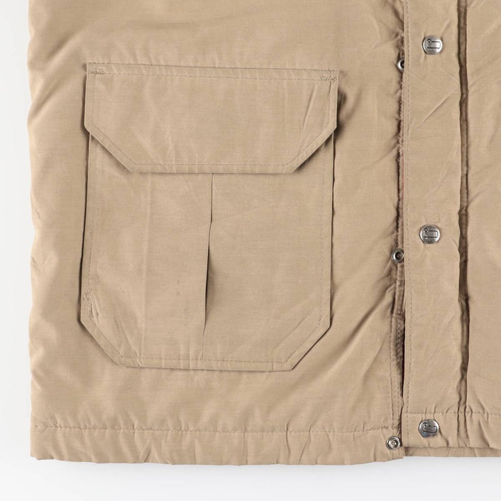 Vintage 1970'S Woolrich padded mountain jacket, shell jacket, and puffer jacket, made in the USA, size L, men's. polyester Beige type Vintage Second Hand