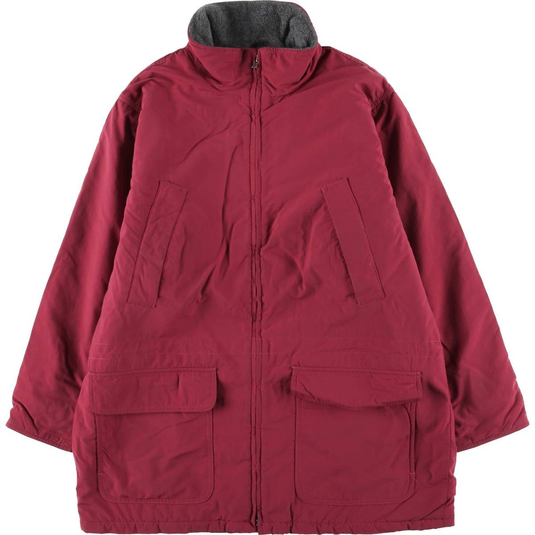 Vintage LLBean Men's XL Padded Puffer Jacket from the 1980s-1990s unclear burgundy type Vintage Second Hand