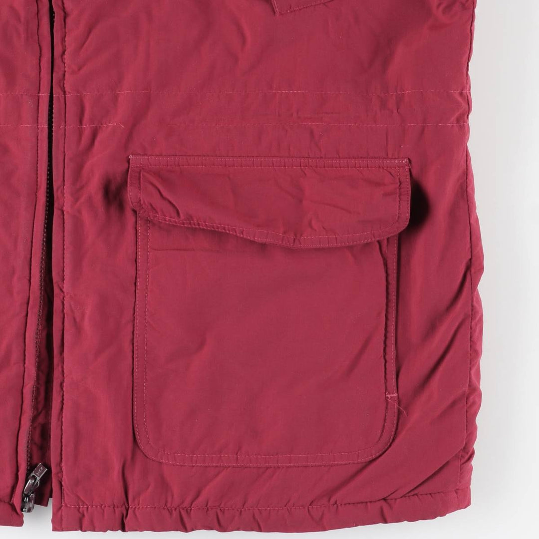 Vintage LLBean Men's XL Padded Puffer Jacket from the 1980s-1990s unclear burgundy type Vintage Second Hand