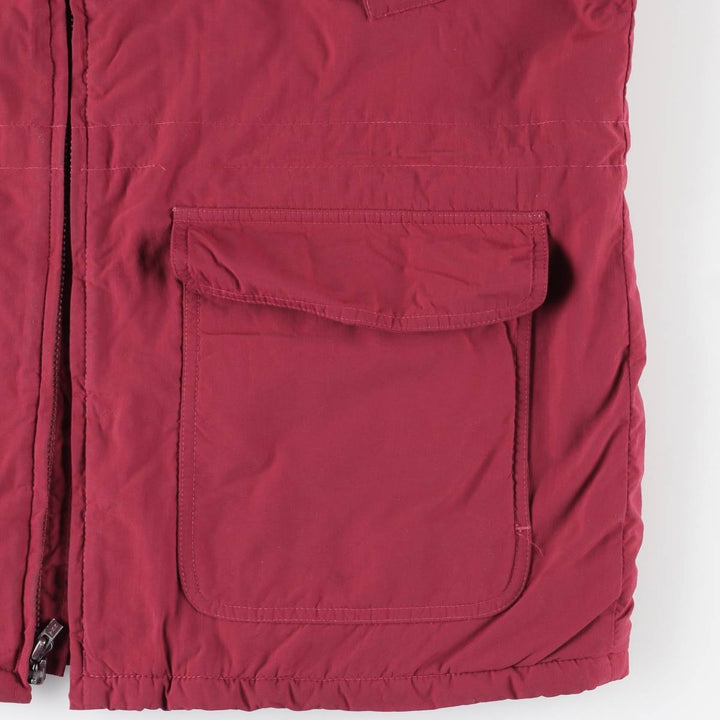 Vintage LLBean Men's XL Padded Puffer Jacket from the 1980s-1990s unclear burgundy type Vintage Second Hand
